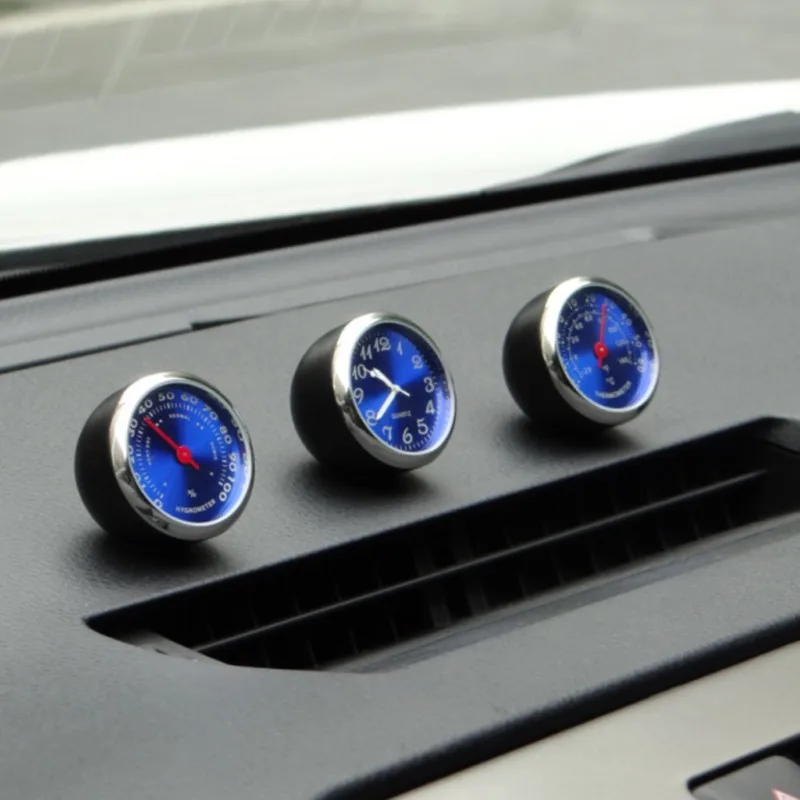 Автомобильный термометр гигрометр материал автомобильные часы Автомобильные электронные часы автомобильный Кондиционер на выходе парфюмерный орнамент
