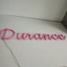 Буквы наружные рождественские украшения Мягкая неоновая трубка знак освещение