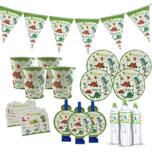 Dinosaur Theme Party Disposable Tableware Dinosaur Birthday Party Plates/Cups/Cake Topper Baby Shower Boy Party Decor Supplies Dinosaur Theme Party Disposable Tableware Dinosaur Birthday Party Plates/Cups/Cake Topper Baby Shower Boy Party Decor Supplies
