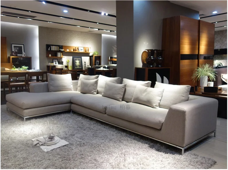 Наборы для гостиной, модная мебель для дивана с секционным диваном MB750