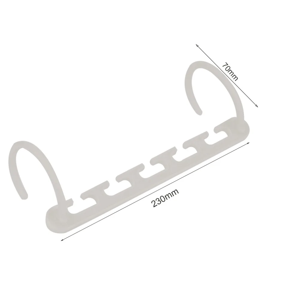 Portable Storage 8 Pcs Space Saving Magic Trousers Clothing Hanger Coat Pants Clothes Closet Organizer Hooks Hanger Rack
