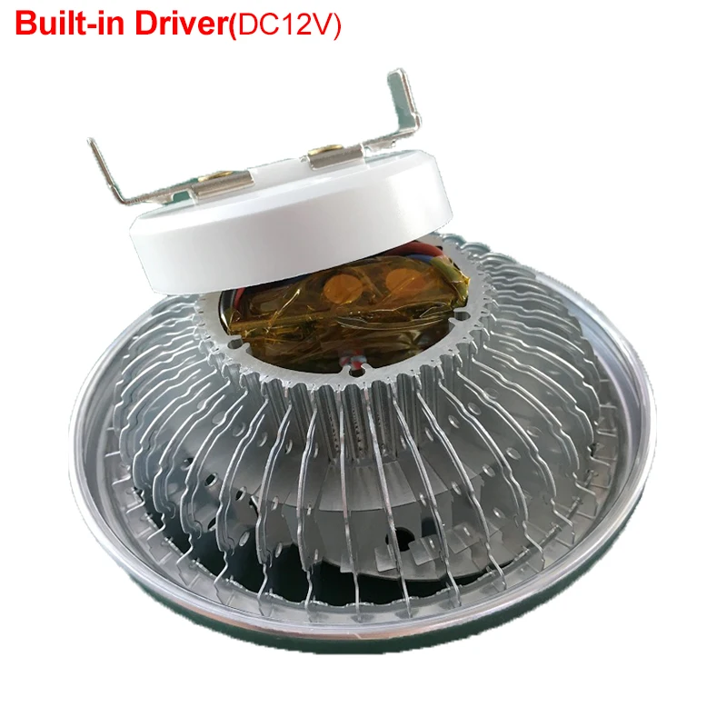 Новый дизайн, круглая 12 Вт G53 светодиодный AR111 заменить традиционные AR111 лампочка, светодиодный прожектор AR111 Корпус алюминиевый