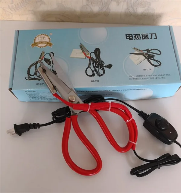 Electric Scissors Trimming Scissors Ribbon Scissors Heating