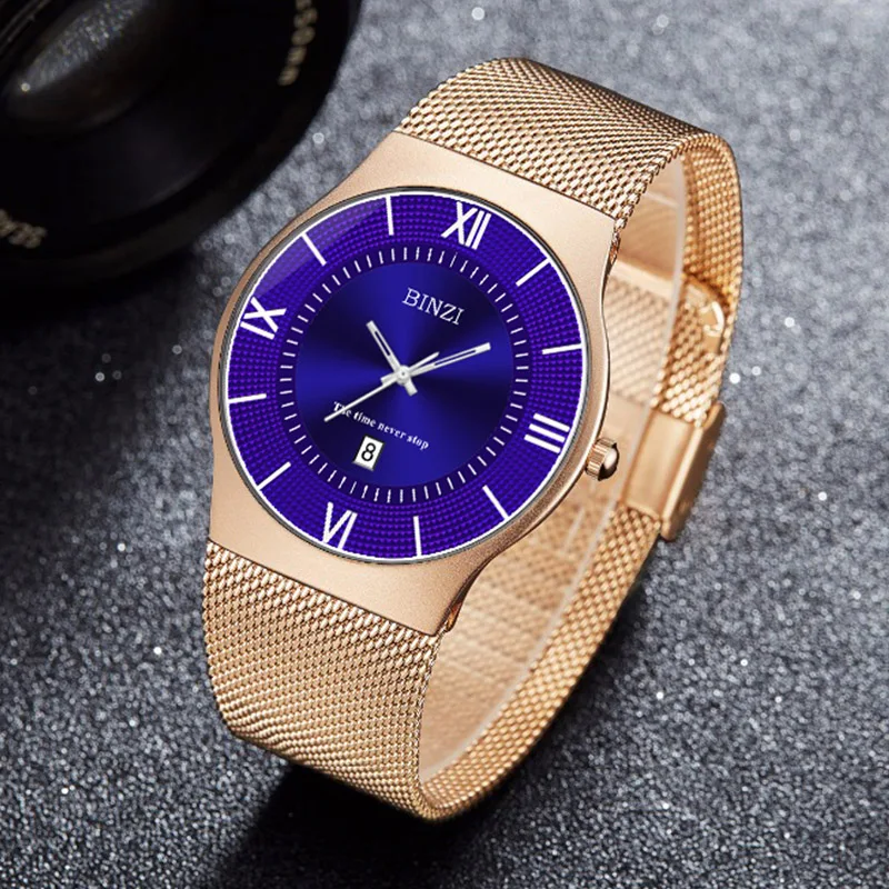 

Quartz Wrist Watches Men Watch Top Brand Luxury Mens Clock Relogio Masculino Male Fashion Stainless Steel Gold Wristwatch 2018