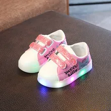 Led Shoes Kids 2019 Spring Luminous Sneakers For Children New Kids Shoes Light Girls Shoes