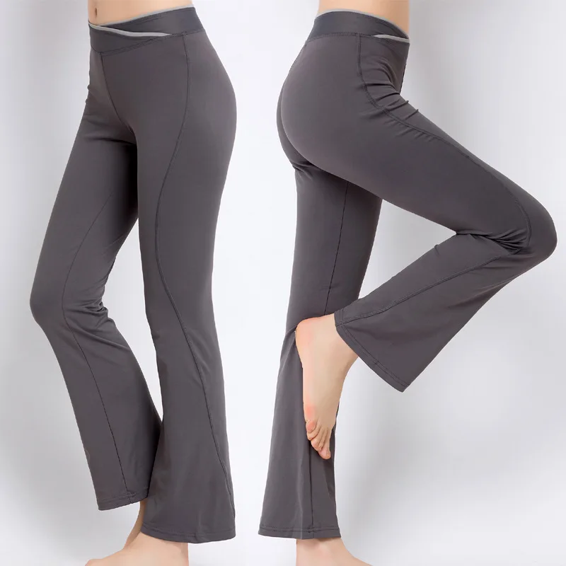 Europe yoga clothing CP005 thin elastic font b Fitness b font Yoga Pants outdoor running pants