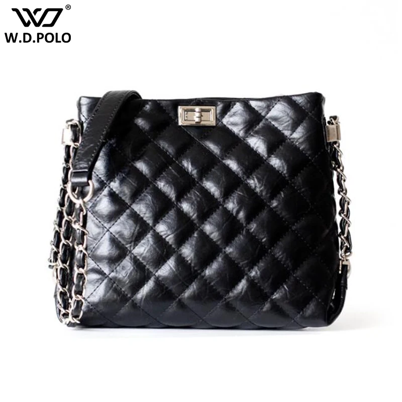 

New Genuine Leather Women Shoulder Bag Trendy Hasp Design Lady Crossbody Bags Fashion Brand Leather Women Bag Q0117