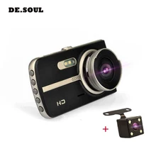 PARASOLANT 4-inch HD 1080P Car DVR Auto Video Camera Driving Recorder Night Vision Wide Angle Black Box Dash Cam Car DVR