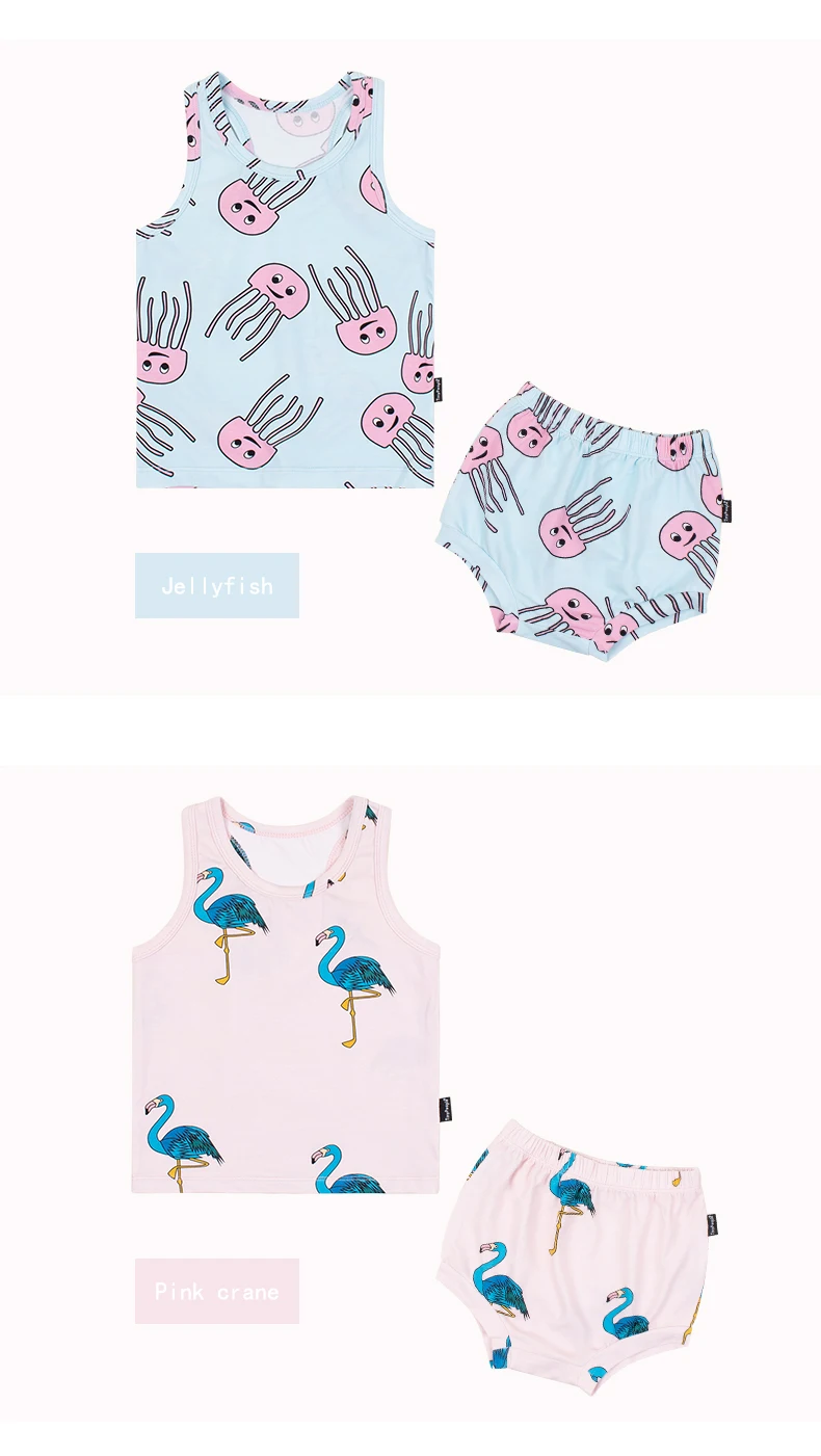 TinyPeople/Новая летняя одежда для маленьких девочек, маленький хлопковый комплект одежды для маленьких девочек, одежда для новорожденных мальчиков, милое платье для младенцев, подарок для детей