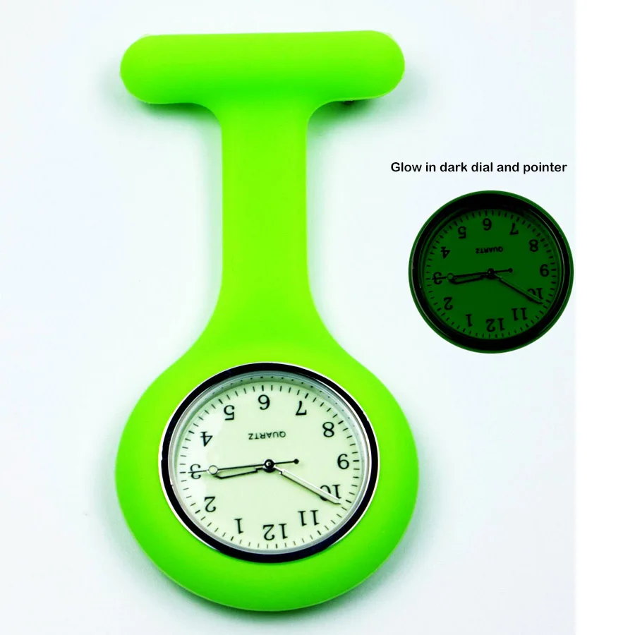 Buy Color silicone watch nurse fob pocket watch