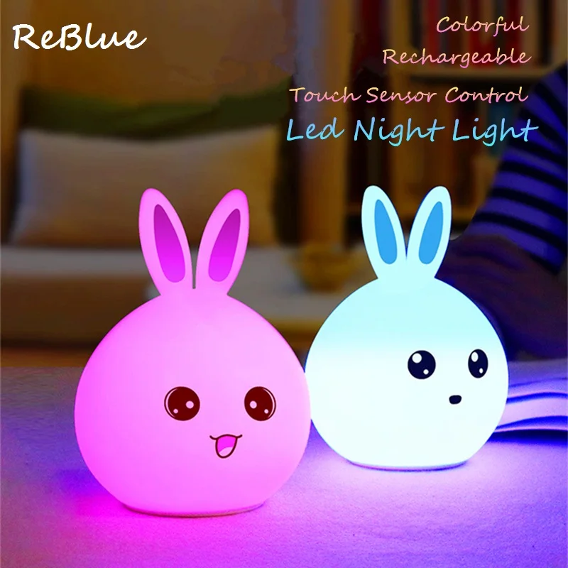 ReBlue ночник Abajur luminaria беспроводной настенный светильник лава лампа USB