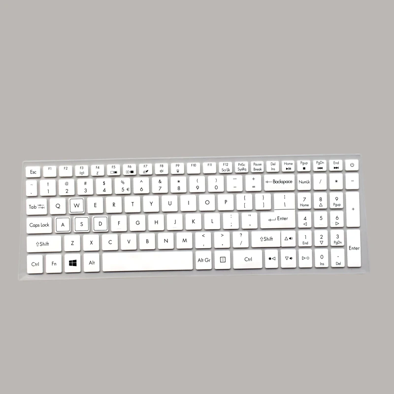15,6 дюймов Чехол для клавиатуры ноутбука кожи протектор для acer Predator Helios 300 серии G3-573/Triton 700/Nitro 5/PH317 - Цвет: white