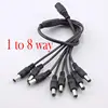 12v DC 1 Female To 2 3 4 5 6 8 Way Male Power Plug Splitter Cable CCTV Led Strip ► Photo 2/6