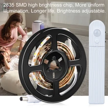 PIR датчик движения светодиодная лента светильник для шкафа Гибкая неоновая Светодиодная лента световой ленты шкаф светильник для кухни шкаф светильник ing