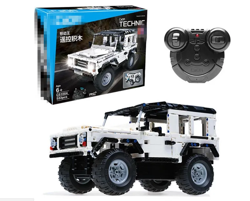 

533pcs Technic Series RC Remote Control SUV Car Building Block Brick Toy Compatible legoing