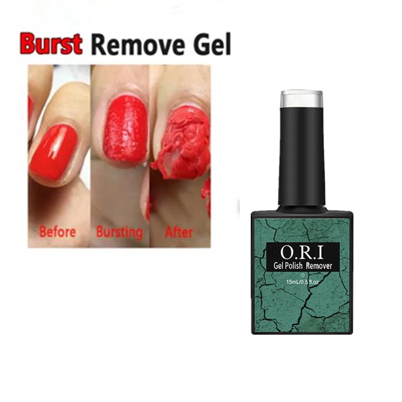 

O.R.I 15ml Nail Gel Magic Remover Gel Soak off Remover Nail Polish Delete Primer Acrylic Clean Degreaser For Nail Art Lacquer