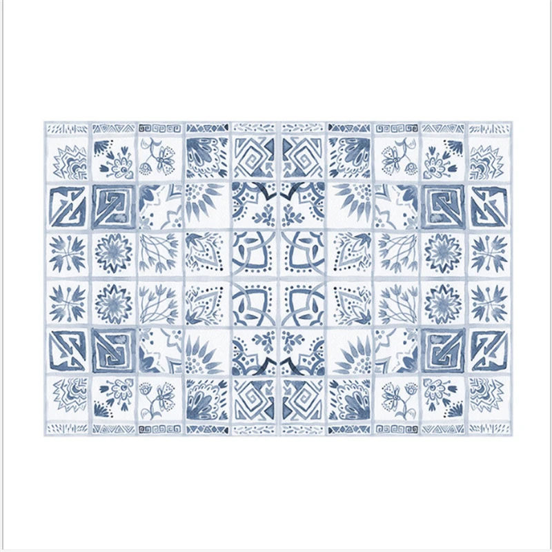 AOVOLL ковры для гостиной с цветным цветком и клетчатым узором ковры для спальни скандинавские украшения для дома Детский Рождественский ковер