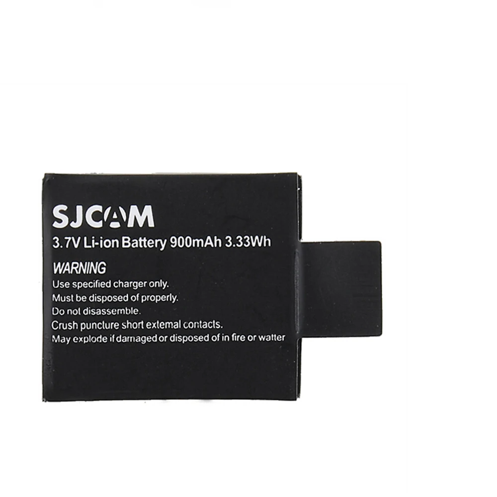 Литий ионный аккумулятор для экшн камеры SJ4000 3 7 в 900 мАч|action camera battery|camera batterybattery for