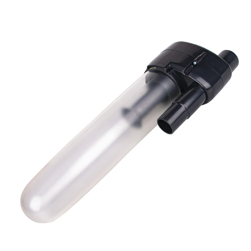 32 мм пылеуловитель вакуумный мешок циклонный сепаратор коллектор пыли внешний фильтр запчасти пылесоса - Цвет: Black