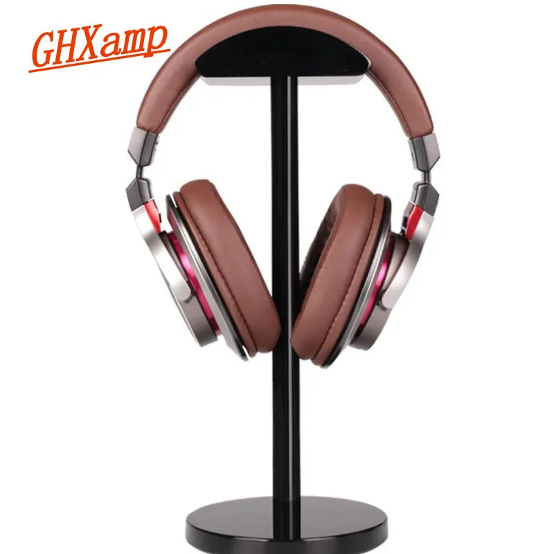 

GHXAMP Acrylic Headphone Stand Headset Holder 2019 Universal Earphone Hanger Desk Diskplay For Headphone Speakers 1pc
