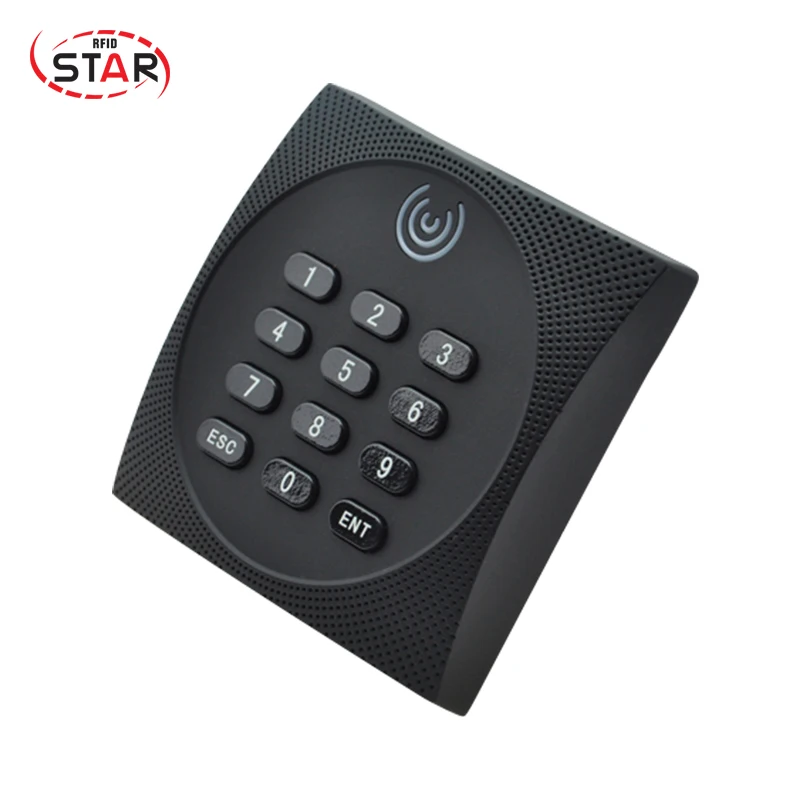 

ST-N12 STAR product economical and practical Efficient Waterproof keypad type Weigand34 interface IC 13.56MHz rfid card reader