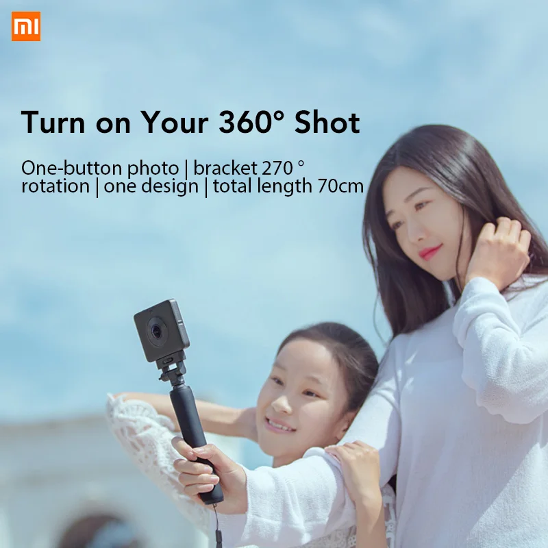 Xiaomi Mijia Выдвижная селфи палка пульт дистанционного спуска затвора держатель для