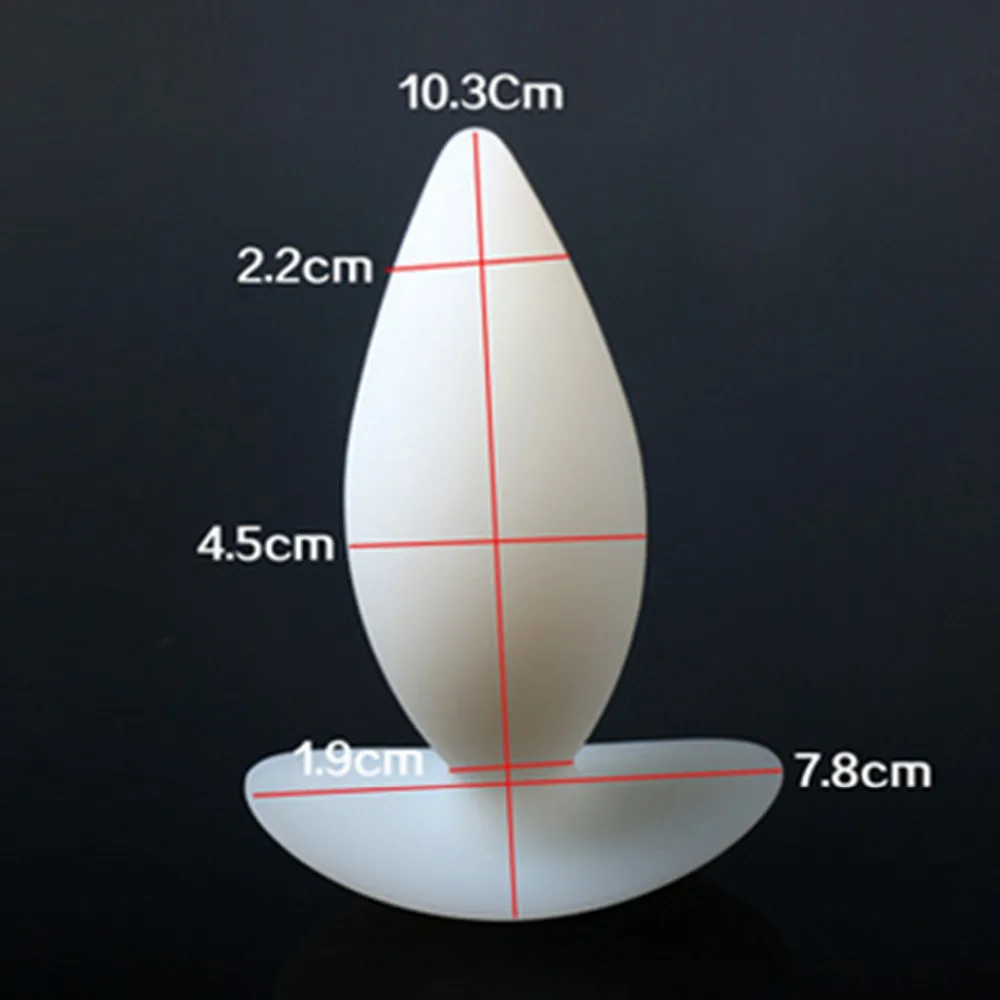 Чистого силикона анальный Игрушечные лошадки анус Анальная пробка стимулятор в Игры для взрослых, эротические Интимные товары для Для