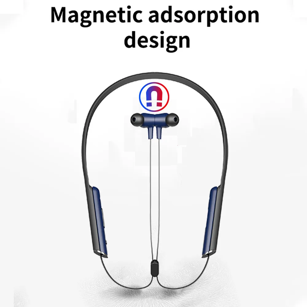 Askmeer Bluetooth Earphone Wireless Magnetic In Ear Sports Headset with Microphone Handsfree Calls for iPhone xiaomi Samsung Phone (8)