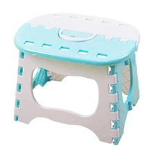 Лидер продаж Пластик складной стул 6 Тип Сгущает Председатель Портативный мебель для дома ребенок удобных ужин табуреты светло-голубой