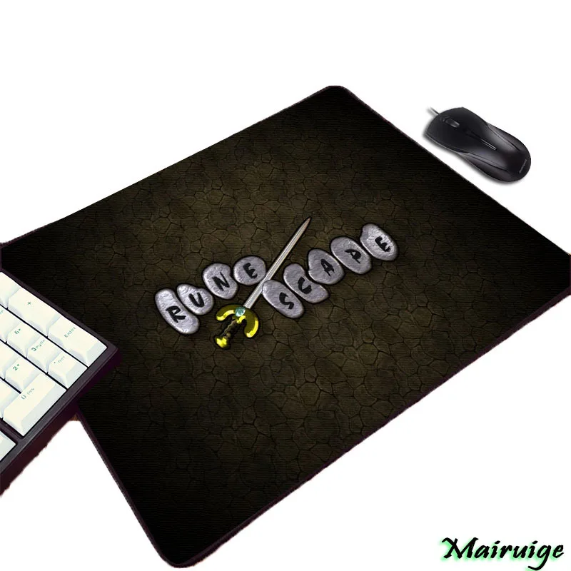 Mairuige RuneScape Cool Logo Pattern Video Game Gaming Mouse Pad Pc Computer Small Rubber Table Play Mouse Mat Pad Diy Design Mairuige RuneScape Cool Logo Pattern Video Game Gaming Mouse Pad Pc Computer Small Rubber Table Play Mouse Mat Pad Diy Design