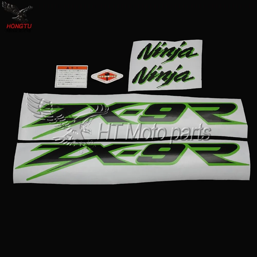 

Motorcycle Sticker Decals Ninja Logo Fairing Decals For Kawasaki ZX-9R ZX9R