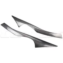 Carbon Fiber Front Headlight Cover Eyelid Eyebrow For Chevrolet Cruze 2009-2014 Car Styling