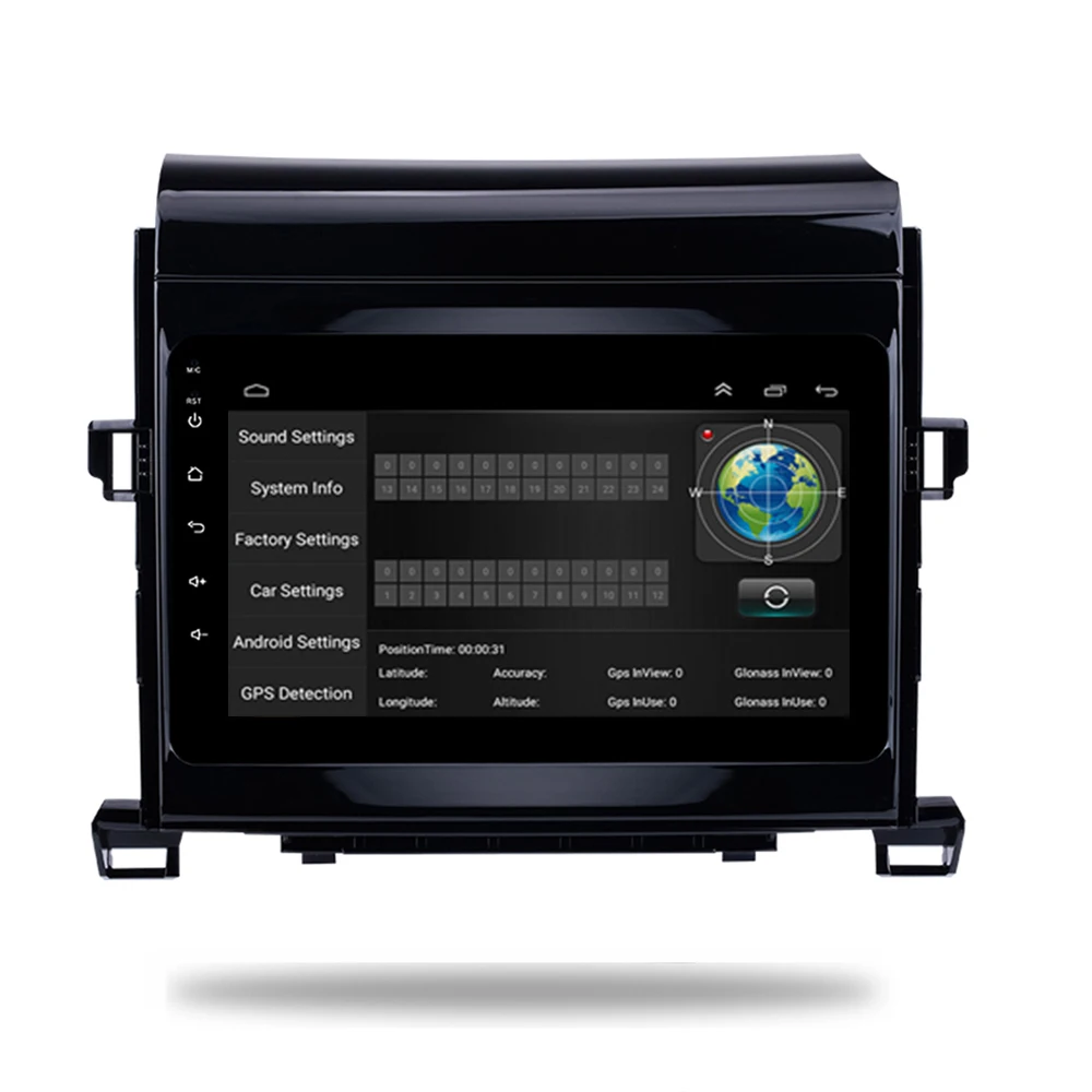 Top Android 8.1 Car Radio GPS Navi for Toyota Alphard Car Multimeida Player Navigator Stereo Head Unit with Steering Wheel Control 10 Top Android 8.1 Car Radio GPS Navi for Toyota Alphard Car Multimeida Player Navigator Stereo Head Unit with Steering Wheel Control 10