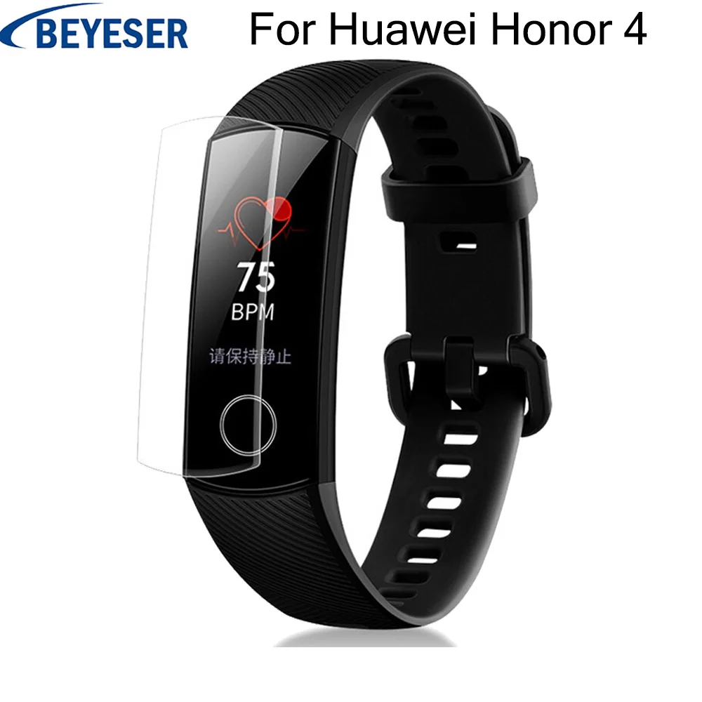 Защитная пленка из мягкого ТПУ с защитой от царапин для huawei Honor Band 4/Band4 Smart Wristband Full screen Protector