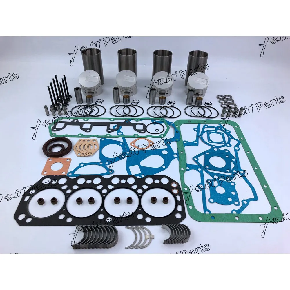 For Mitsubishi engine K4N K4N-IDI Repair kit piston ring cylinder liner bearing valve guide seat |