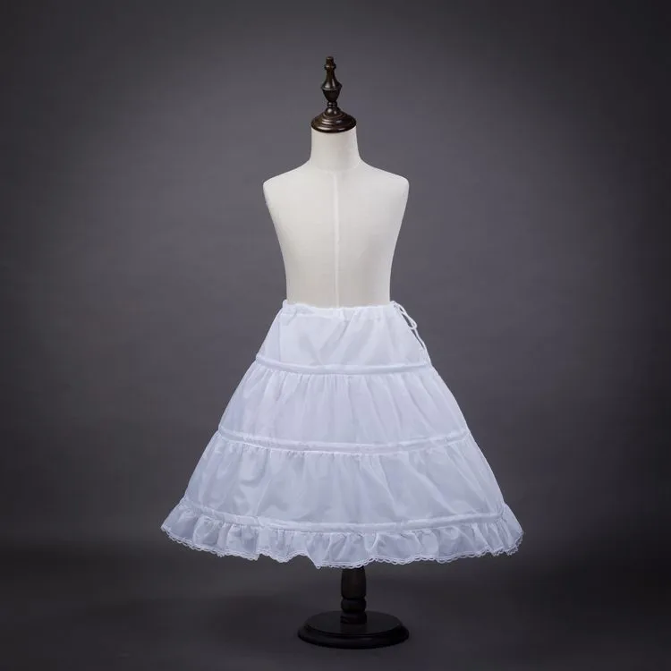 

Kids Child Girls Hoops Petticoat Full Slip Flower Girl Crinoline kids dresses for girls princess dress New Arrival