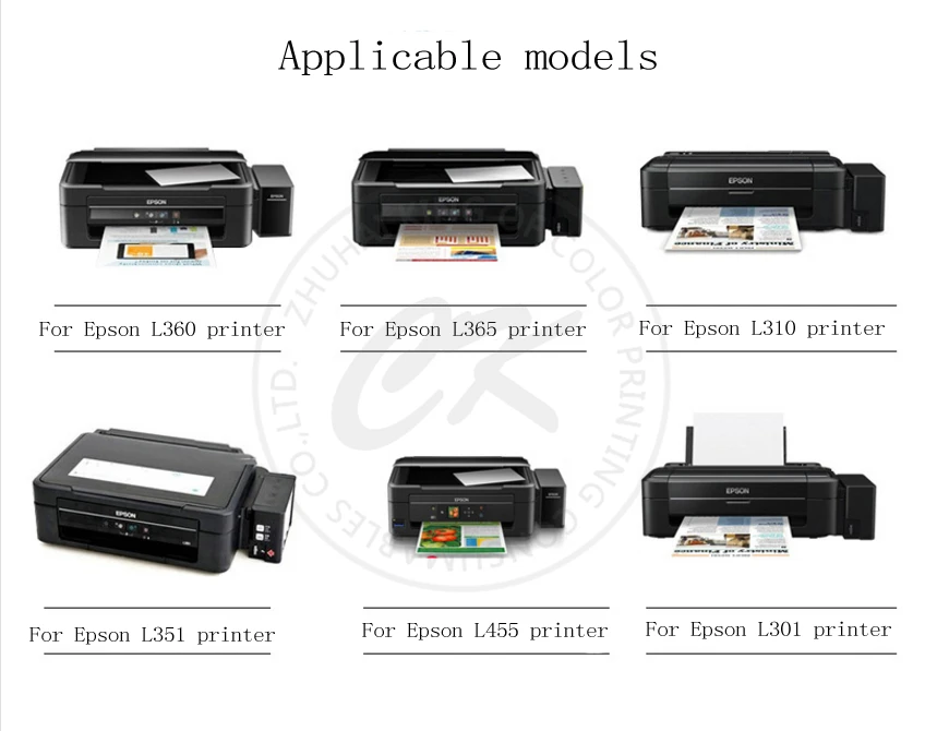 4 цвета 70 мл чернила для принтера epson L100 L110 L120 L132 l210 L222 L300 L312 L355 L350 L362 L366 L550 L555 L566 принтер цветной