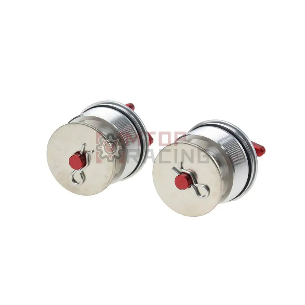 

Preload Front Fork Caps For Honda CBR600F PC25 1991-1993 NSR250RR MC28 1994-1999 41mm Tri Adjustable Fork Bolts Suspension Screw