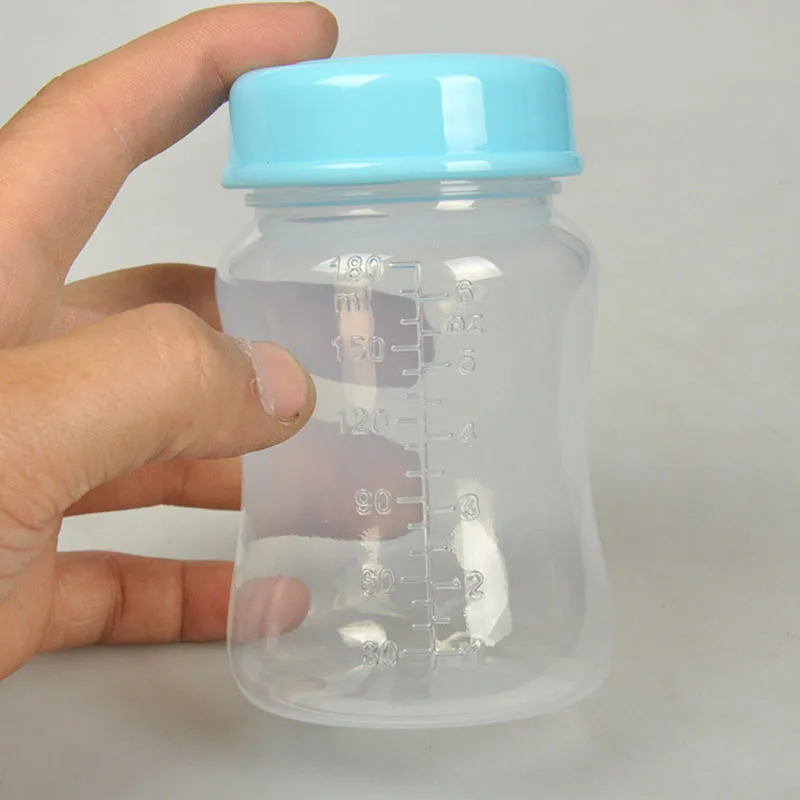 180 мл Бутылочка для хранения грудного молока с широким горлышком без BPA PP gai