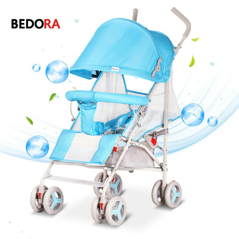 

Bedora baby strollers ultra-lightweight folding stroller can sit can lie baby carriage high landscape baby trolley portable pram