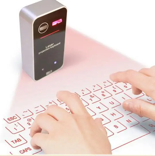 New Mini Portable Wireless Bluetooth Laser projection keyboard Virtual Keyboard Computer Laptop Table PC Mobile Phone