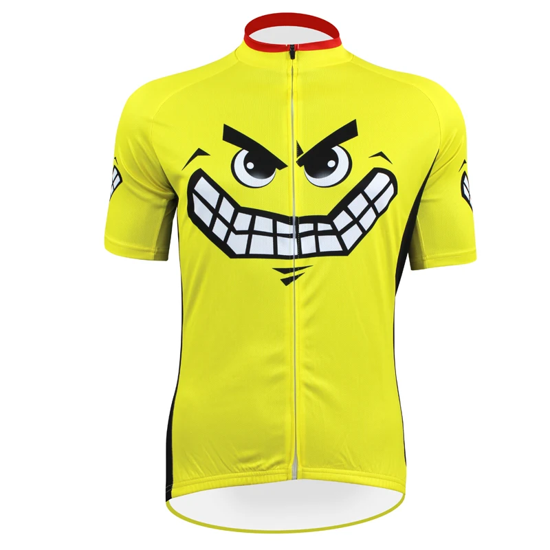 2018 Custom Cool Design Sublimated MWAHAHA hot Sport Bike Jersey Tops Cycling Wear Mens Cycling
