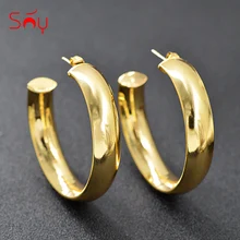 Солнечные ювелирные изделия классические большие круглые серьги для женщин Дубай стильные серьги-гвоздики для свадьбы Горячая медная фурнитура ювелирных изделий