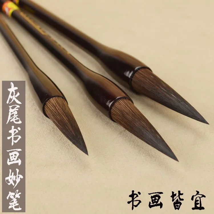 3 Stk Chinese Kalligraphie schreiben Kunst Malerei Tool Pinsel Stiftgröße DE 