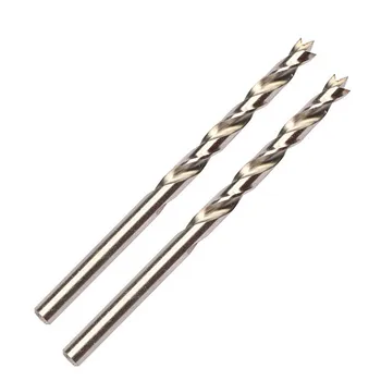 

Round Dowel Punch Sharp Bit Triple Punch Positioning Device Drill Bit for Woodworking Tools Three-in-one Hole Opener