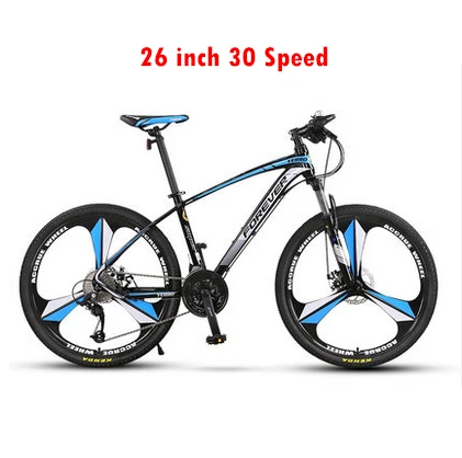 Бренд 26/27. 5 дюймов колеса алюминиевый сплав рама 27/30 скорость горный велосипед открытый горный велосипед MTB велосипед с дисковым тормозом - Цвет: M