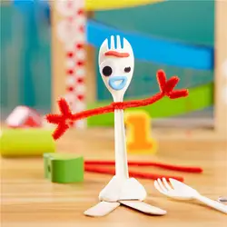 14 см 2 шт./компл. Детские ручные DIY игрушечные вилки для развлечения Diy Forky мультфильм древесный фигурка Коллекционная кукла игрушки для детей