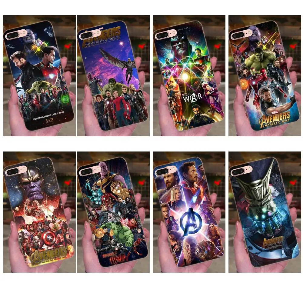 

Marvel Dc Super Hero Avengers Infinity War For Xiaomi Mi3 Mi4 Mi4C Mi4i Mi5 Mi 5S 5X 6 6X 8 SE A1 Max Mix 2 Note 3 4