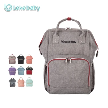 

Lekebaby Baby Bag Nappy Bags Large Diaper Bag mom Backpack Baby Organizer Maternity Bags For Mother Handbag Baby Nappy Backpack