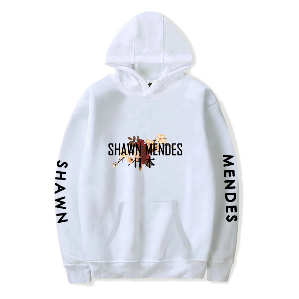 Женские/мужские толстовки с капюшоном Shawn Mendes повседневная одежда 2018 в стиле